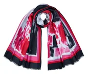 Apaszki i szaliki damskie - Szalik Damski Wiosenny Kolorowy Cienki Miękki Casualowy Elegancki Pareo - miniaturka - grafika 1