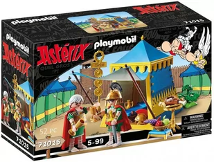 Zestaw figurek Asterix 71015 Namiot dowódcy z generałami - Klocki - miniaturka - grafika 1