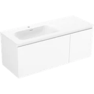 Szafki łazienkowe - Mexen Orio szafka łazienkowa 120 cm z umywalką Vela lewą, 1S, 1D, biała mat - 91A13-12047-3-BBFF01-W23L01 - miniaturka - grafika 1