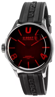 Zegarek Zegarek U-BOAT 9305 DARKMOON 40 MM SS RED GLASS - Zegarki męskie - miniaturka - grafika 1