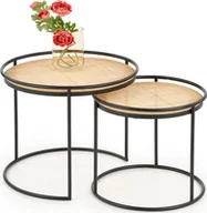 Ławy i stoliki kawowe - Elior Zestaw loftowych stolików kawowych Artelia - miniaturka - grafika 1