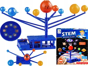 ZESTAW 2W1 UKŁAD SŁONECZNY DOLARNY Montessori + PROJEKTOR WYŚWIETLA PLANETY - Projektory dla dzieci - miniaturka - grafika 1