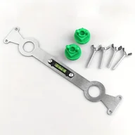 Inne - Wielofunkcyjny Klucz Sanitarny ze Nierdzewnej z Poziomicą Bąbelkową - Rur Ciepłej i Zimnej oraz Narzędzie do Montażu Zlewu - miniaturka - grafika 1