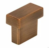 Zawiasy, okucia i inne akcesoria - Uchwyt meblowy podłużny 1595 16 Antyczny Złoty Szczotkowany - miniaturka - grafika 1