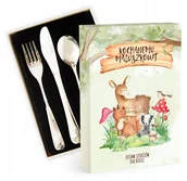 Sztućce dla dzieci - 2 x Sztućce dla dziecka z grawerem Chrzest Roczek LAS - miniaturka - grafika 1