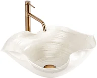 Umywalki - Umywalka nablatowa Rea HM-02 Handmade ART - miniaturka - grafika 1