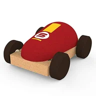 Klocki - Elou Ekologiczne klocki korkowe Autko wyścigowe EL-810500 - miniaturka - grafika 1