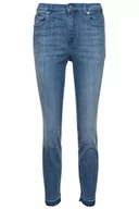 Spodnie damskie - BOSS Jeansy damskie Slim Crop 4.1, niebieski, 31 - miniaturka - grafika 1