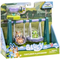 Figurki dla dzieci - Zestaw figurek BLUEY Żółw i huśtawka BLU17978 - miniaturka - grafika 1