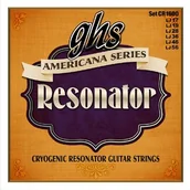 Struny gitarowe  - GHS Americana Series - Resonator String Set, Regular, .017-.056 - miniaturka - grafika 1