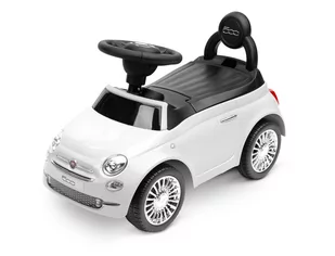 Toyz by Caretero, Jeździk Fiat 500, biały - Chodziki - miniaturka - grafika 1