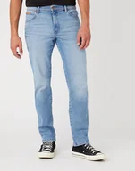 Spodnie męskie - Wrangler Texas Męskie Spodnie Jeansowe Taper Blue Boss W12Tyl29R-W32 L30 - miniaturka - grafika 1