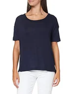 Koszulki i topy damskie - ESPRIT T-shirt damski, 400/granatowy, XS - miniaturka - grafika 1