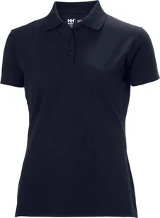Helly Hansen Women's T-shirt HELLY HANSEN Manchester Polo, blue M - Koszulki i topy damskie - miniaturka - grafika 1