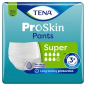 Pieluchy dla dorosłych - Tena Pants ProSkin Super Majtki chłonne, Rozmiar L - miniaturka - grafika 1