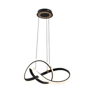 Indigo lampa wisząca 1xLED/44W czarna/złota MD9717-1-3BGD - Lampy sufitowe - miniaturka - grafika 1