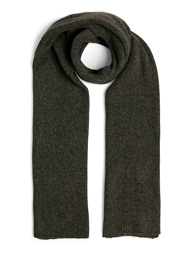 Pieces Szal w kolorze khaki