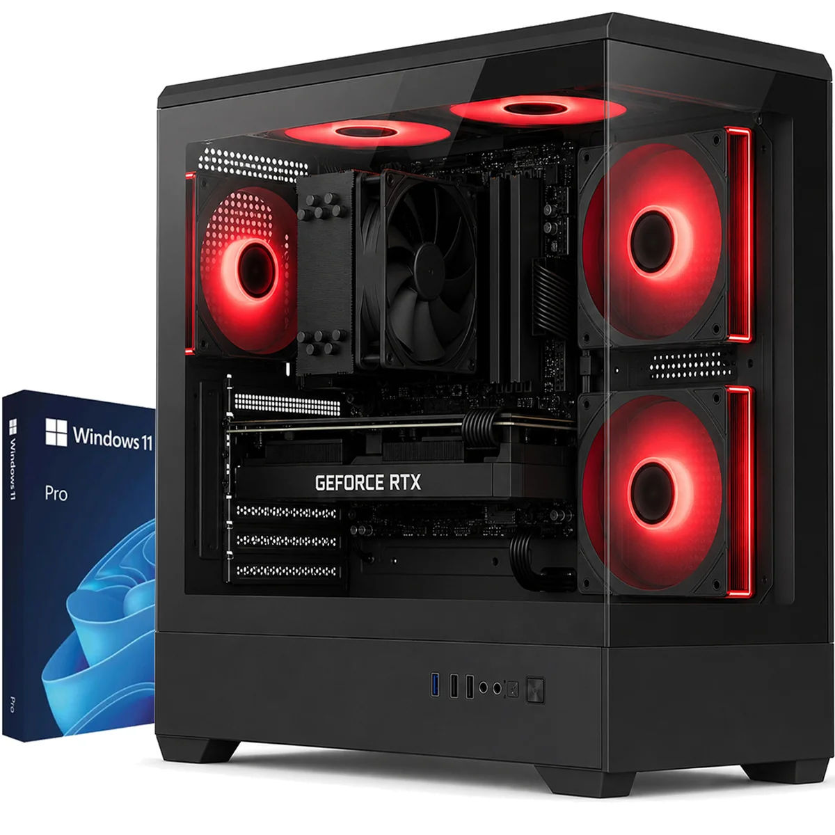 Komputer Gamingowy PC Ryzen 7 5700X 16GB 512GB RTX 5060 Win11