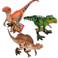 Figurki dla dzieci - Zestaw figurek Dinozaurów Spinozaur 14 cm, Velociraptor 19 cm i T-Rex 13 cm - miniaturka - grafika 1