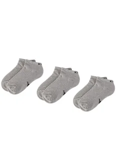 Kappa Zestaw 3 par niskich skarpet unisex 704275 Szary - Skarpetki damskie - miniaturka - grafika 1