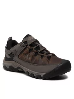 Buty trekkingowe męskie - Keen Trekkingi Targhee III Wp 1017783 Czarny - grafika 1