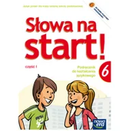 Podręczniki dla szkół podstawowych - Nowa Era Słowa na start 6 Podręcznik do kształcenia językowego, część 1. Klasa 6 Szkoła podstawowa Język polski - Anna Wojciechowska, Agnieszka Marcinkiewicz - miniaturka - grafika 1
