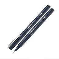Długopisy - Schneider fineliner permanentny Pictus 0,2 mm stal nierdzewna czarna twm_972794 - miniaturka - grafika 1