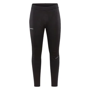 Męskie Legginsy CRAFT ADV ESSENCE WARM WIND TIGHTS 2 M 1914114-999000 – Czarny - Spodnie sportowe męskie - miniaturka - grafika 1