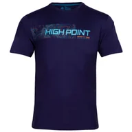 Koszulki sportowe męskie - Męska koszulka High Point Atlas T-shirt Rozmiar: M / Kolor: ciemnoniebieski - miniaturka - grafika 1