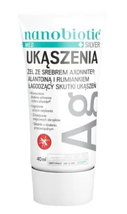 NANO-TECH POLSKA SP ZOO SPÓŁKA KOMAN. NANO-TECH POLSKA SP ZOO SPÓŁKA KOMAN Nanobiotic Med+ Silver Żel na ukąszenia 40 g - Problemy skórne - miniaturka - grafika 1