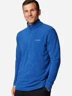 Bluzy męskie - Bluza męska nierozpinana streetwear Columbia Klamath Range II Half Zip 1352472441 XXL Niebieska (195980978736) - miniaturka - grafika 1