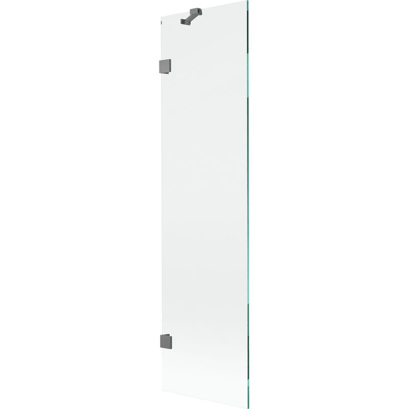 Mexen Lunar parawan nawannowy 1-skrzydłowy 50 x 150 cm, transparent, gun metal - 897-050-000-95-00