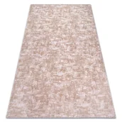 Wykładziny - DYWAN - WYKŁADZINA SOLID beż 30 BETON beżowy 100x400 cm - miniaturka - grafika 1