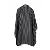 Peleryny fryzjerskie - Poniks Peleryna Fryzjerska Barberska Duża W Paski 145x150 - miniaturka - grafika 1