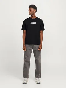 Jack & Jones Koszulka w kolorze czarnym - Koszulki męskie - miniaturka - grafika 1