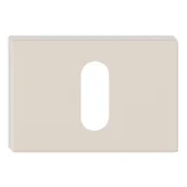 Szyldy i rozety - Rozeta podklamkowa pod klucz Enzo nikiel satyna Metal-Bud - miniaturka - grafika 1