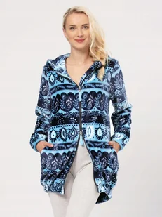 Key BLUZA SZLAFROK LHB 894 S/M niebieski - Bluzy damskie - miniaturka - grafika 1