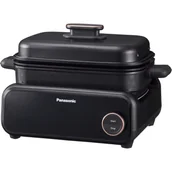 AGD OUTLET - Panasonic NF-GM400 bezdymny multicooker do wspólnego gotowania przy stole 4 w 1 (temperatura 40–250 stopni, 9 programów, tryb manualny) - miniaturka - grafika 1