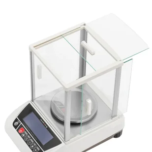 Waga laboratoryjna analityczna ze szklaną osłoną LCD 3000 g / 0.01 g - Wagi specjalistyczne - miniaturka - grafika 4