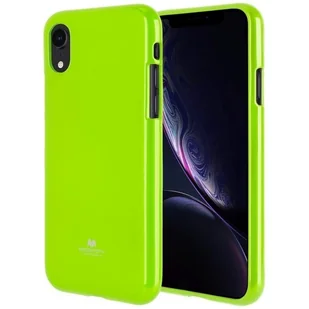 Mercury Jelly Case Samsung Galaxy A6 2018 limonkowy MER003604 - Etui i futerały do telefonów - miniaturka - grafika 1