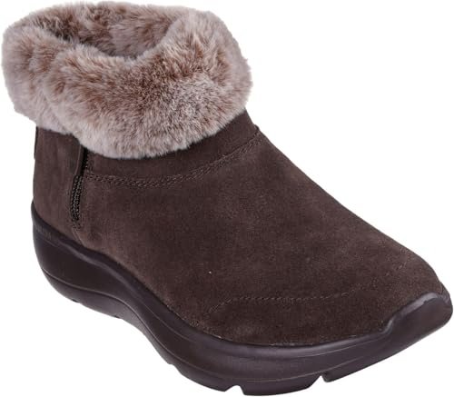 Skechers Damskie botki ON-The-GO Encore, śniegowe botki, czekoladowe, 40 UK, Czekolada, 41 EU