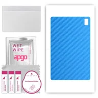 Akcesoria do tabletów i e-booków - folia naklejka skórka strukturalna na TYŁ do Umidigi A11 Tab - Carbon Niebieski - apgo SKINS - miniaturka - grafika 1