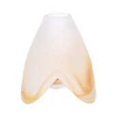 Dom i wnętrze OUTLET - Gustowny klosz, dwukolorowy, na E14 K-HP-LX-084 BRĄZ MAZ KLOSZ (｡◕‿◕｡) - miniaturka - grafika 1