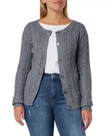 Swetry damskie - Colina Damski kardigan 15424697-CO02, szary, M/L, szary, M-L - miniaturka - grafika 1