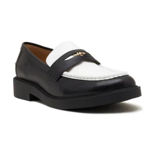 Michael Kors Skórzane loafersy EDEN - Półbuty damskie - miniaturka - grafika 1