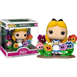 Funko POP! Disney, figurka kolekcjonerska, Alice in Wonderland, Alice with Flowers, 1057 - Figurki kolekcjonerskie - miniaturka - grafika 1