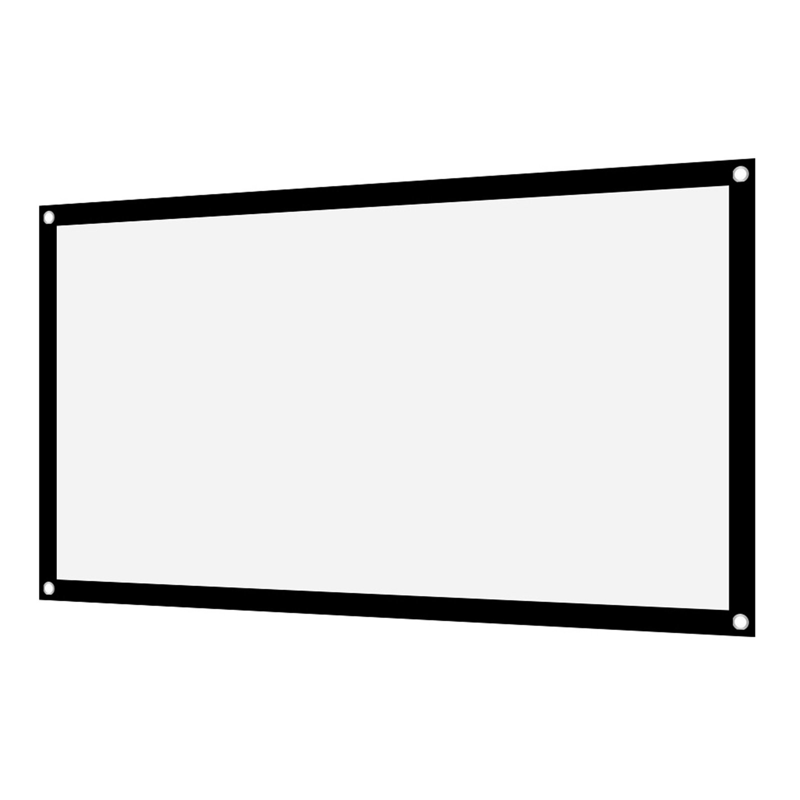 Biały ekran projekcyjny bez zagnieceń, ekran projekcyjny, białe ekrany projekcyjne, ekran projekcyjny 16:9, kurtyna do projektora