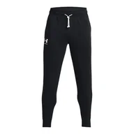 Spodnie męskie - Męskie Spodnie UNDER ARMOUR UA RIVAL TERRY JOGGER 1380843-001 – Czarny - miniaturka - grafika 1