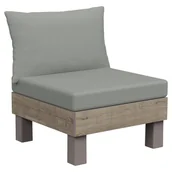 Fotele i krzesła ogrodowe - Sofa ogrodowa modułowa Ashwood szara Keter - miniaturka - grafika 1