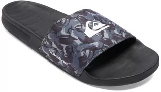 Buty dla chłopców - Quiksilver RIVI SLIDE PRINT GREY/BLACK/GREY buty męskie - 44EUR - grafika 1